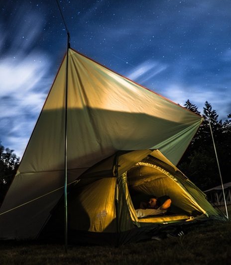 Bivouac en forêt