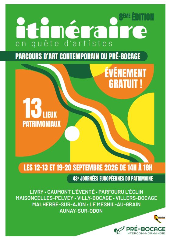 Exposition de Patrick Thomé pour Itinéraire en quête d'artiste à Maisoncelles-Pelvey