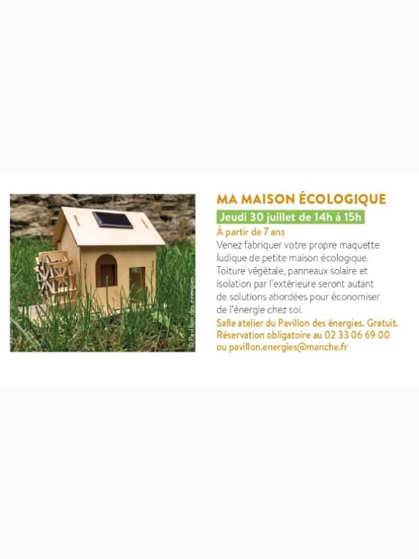 Ma maison écologique