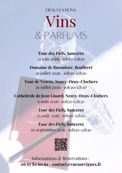 Dégustation vins & parfums