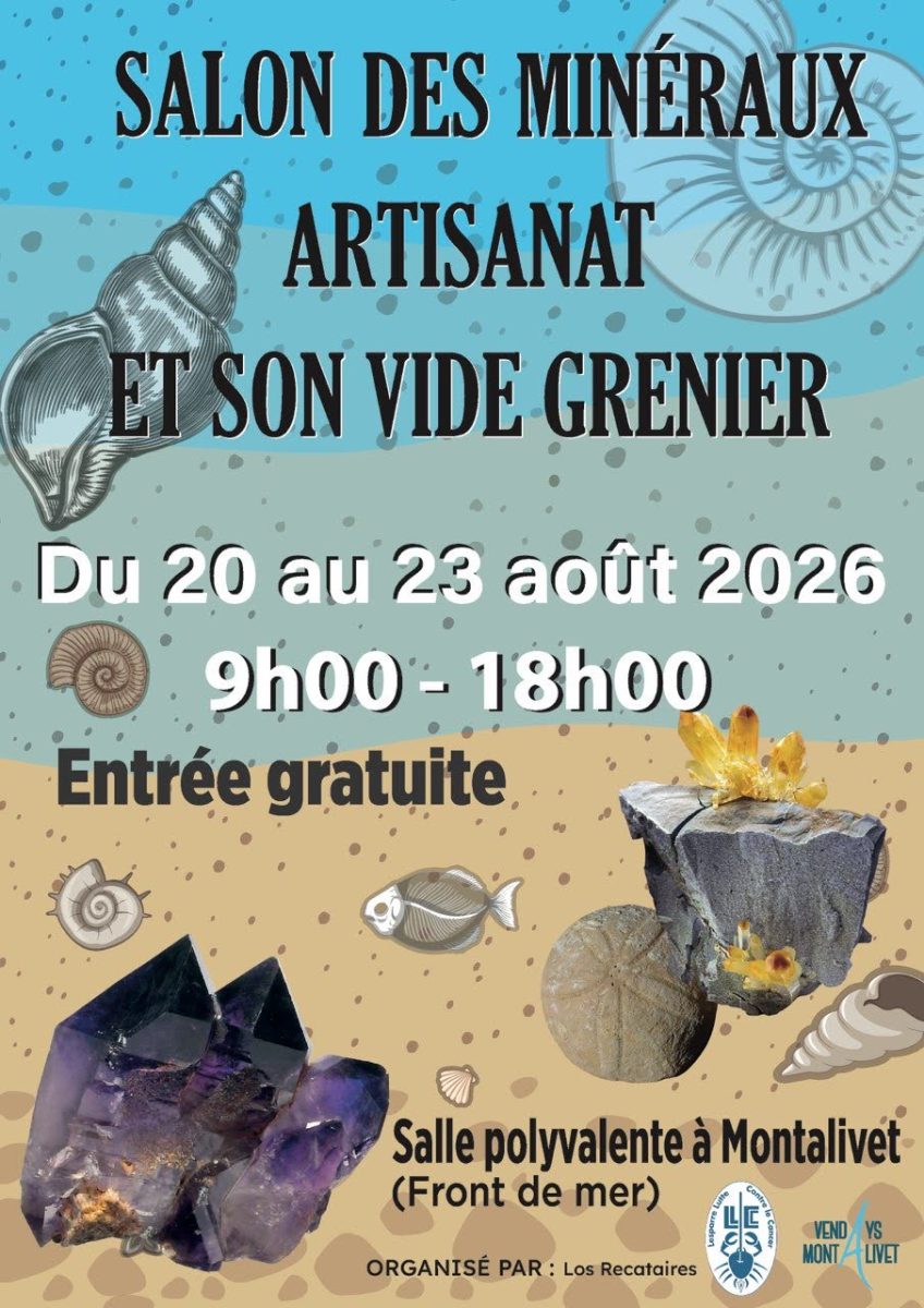 Salon des minéraux artisanat et vide grenier