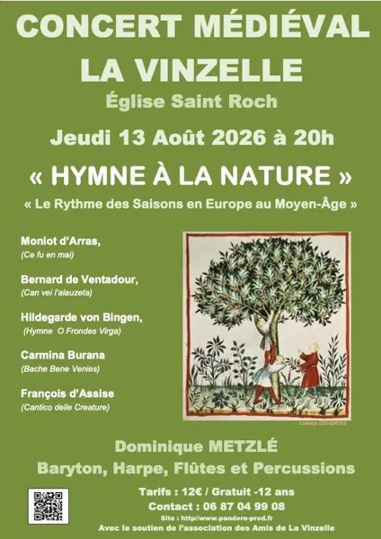 Concert médiéval - la Vinzelle