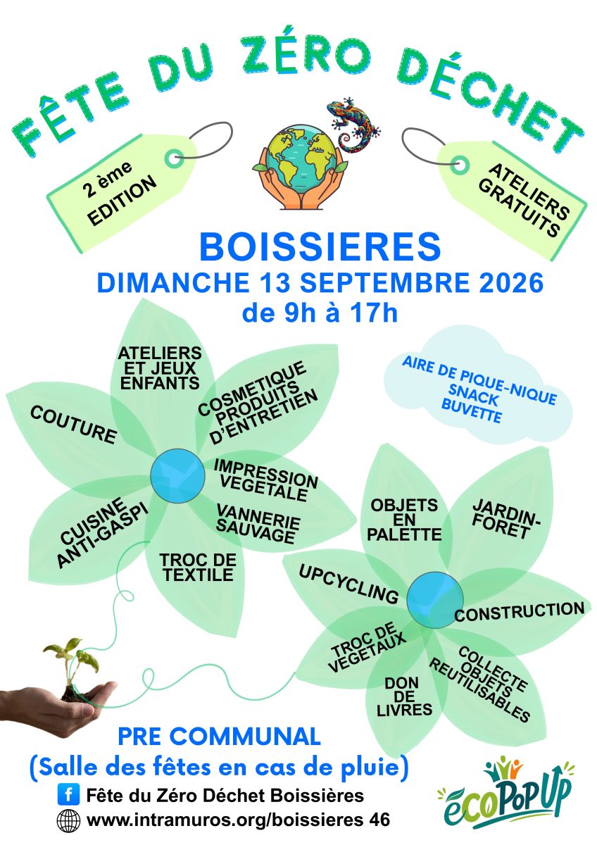 Fête du zéro déchet à Boissières