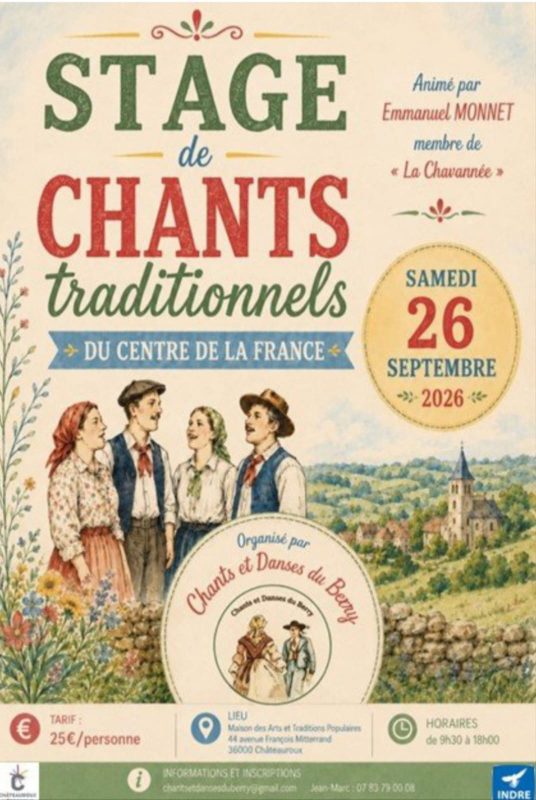 Stage de Chants Traditionnels du Centre France