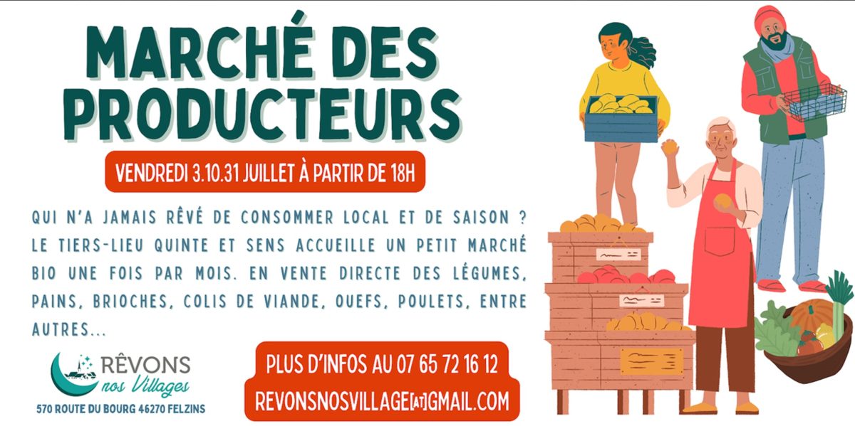 Marché de Producteurs à Felzins
