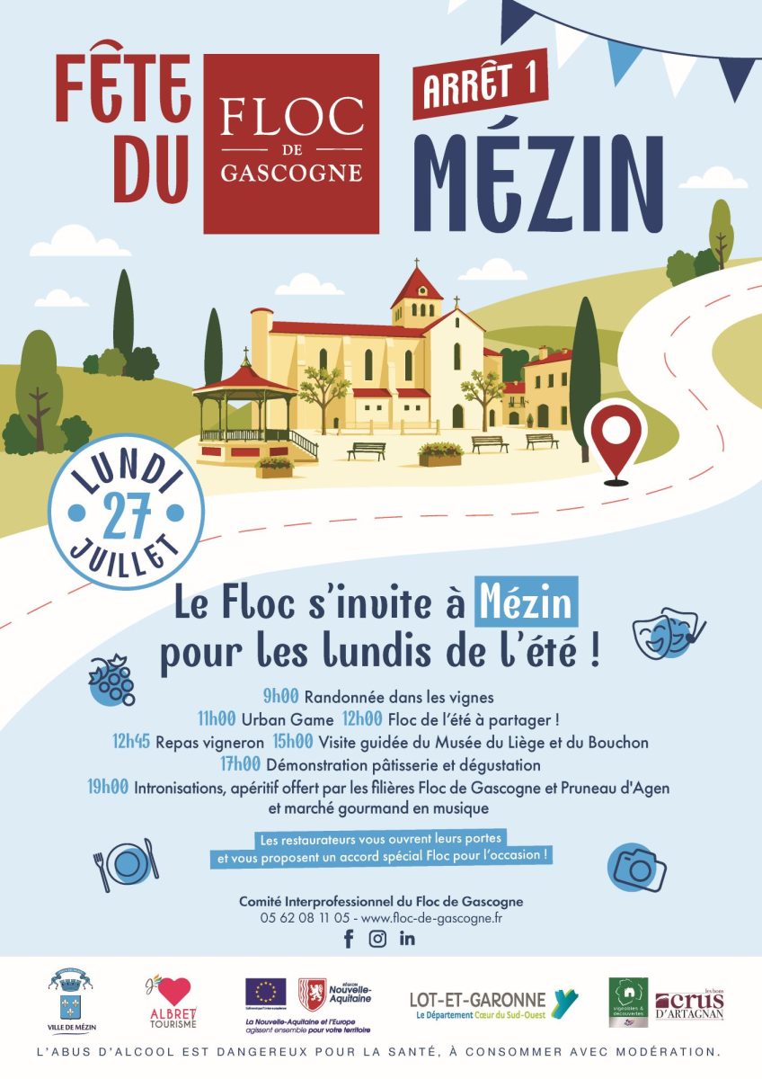 Fête du Floc de Gascogne à Mézin