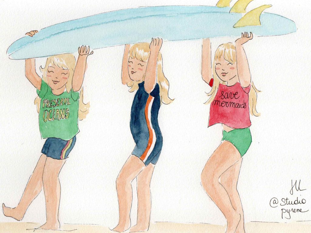 Zoom Expo de Julie Valette "Les Sirènes"