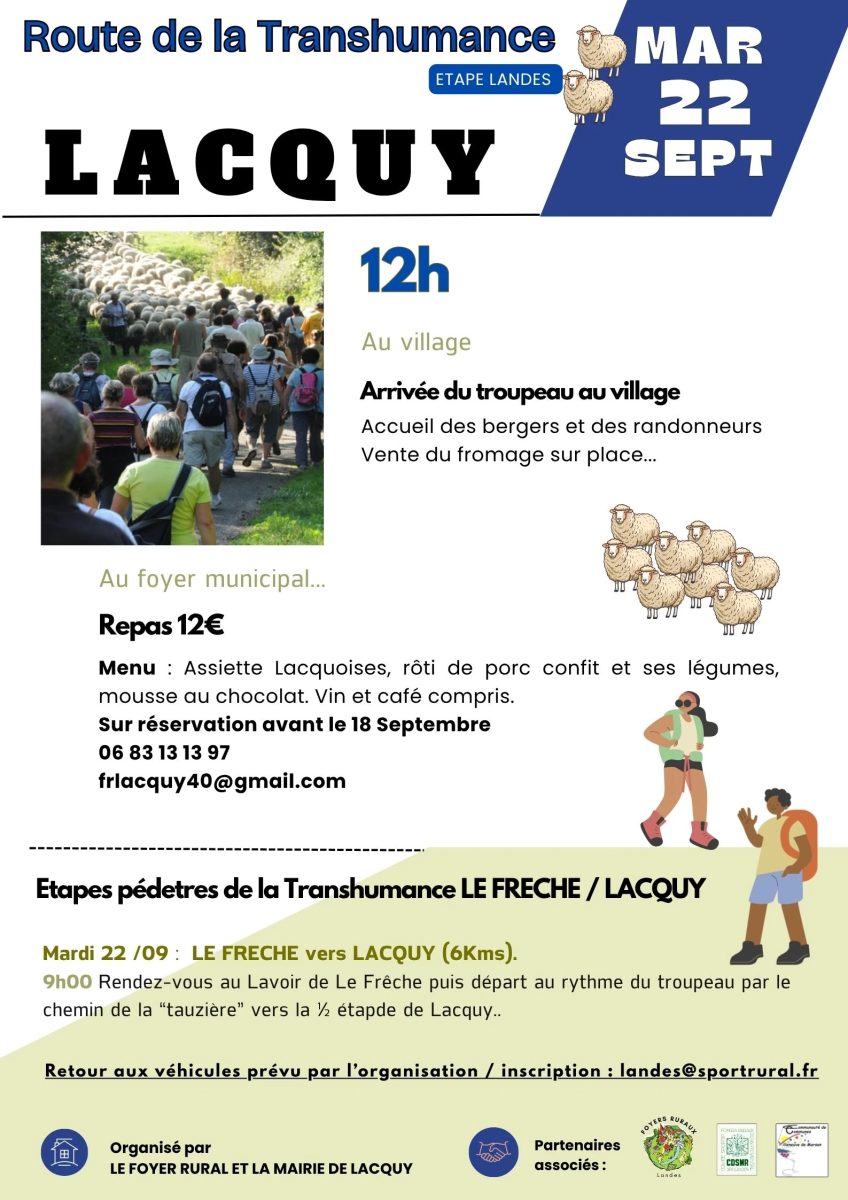 La Route de la Transhumance - ANNULÉE