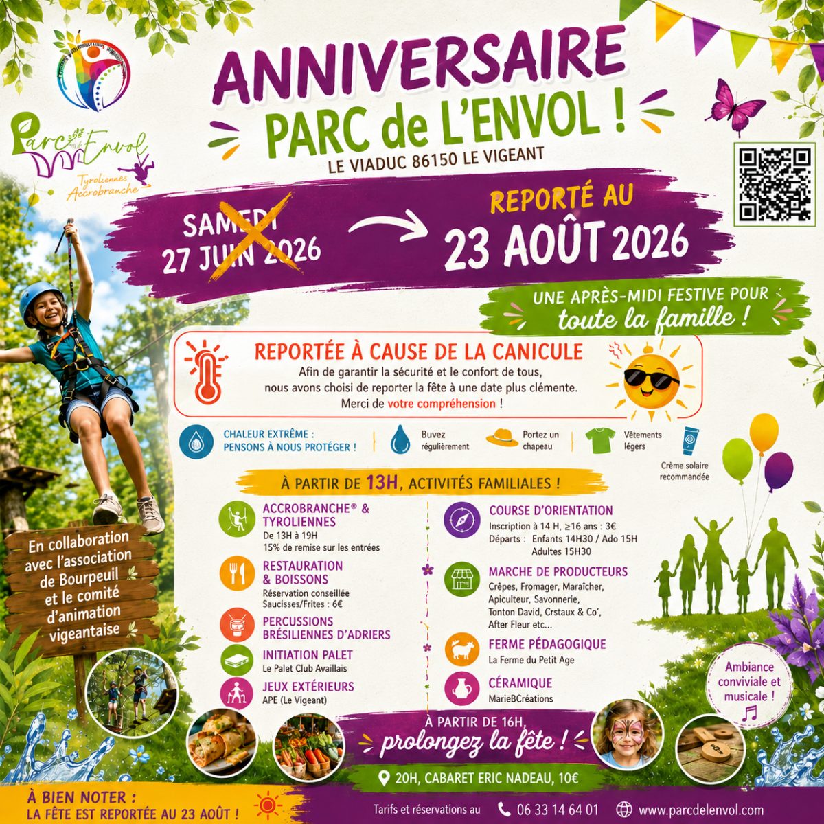 Anniversaire du Parc De L'Envol