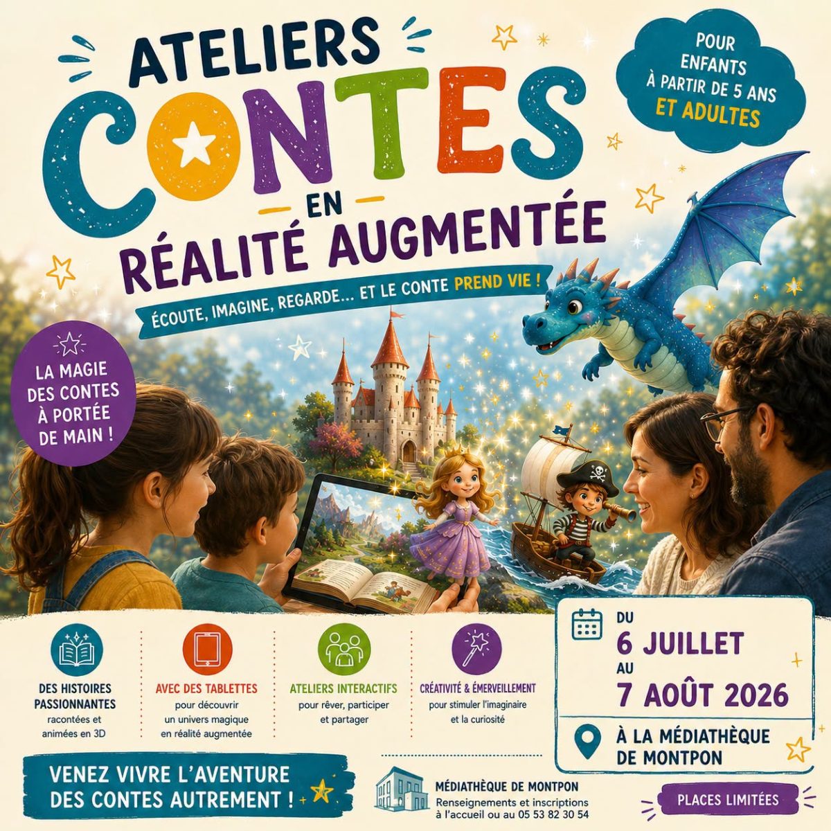Contes et histoires en réalité virtuelle pour enfants