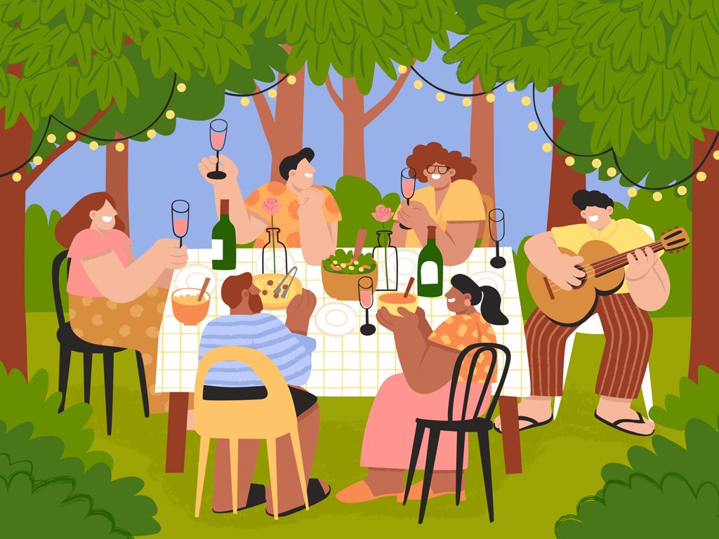 Fête à Néoux