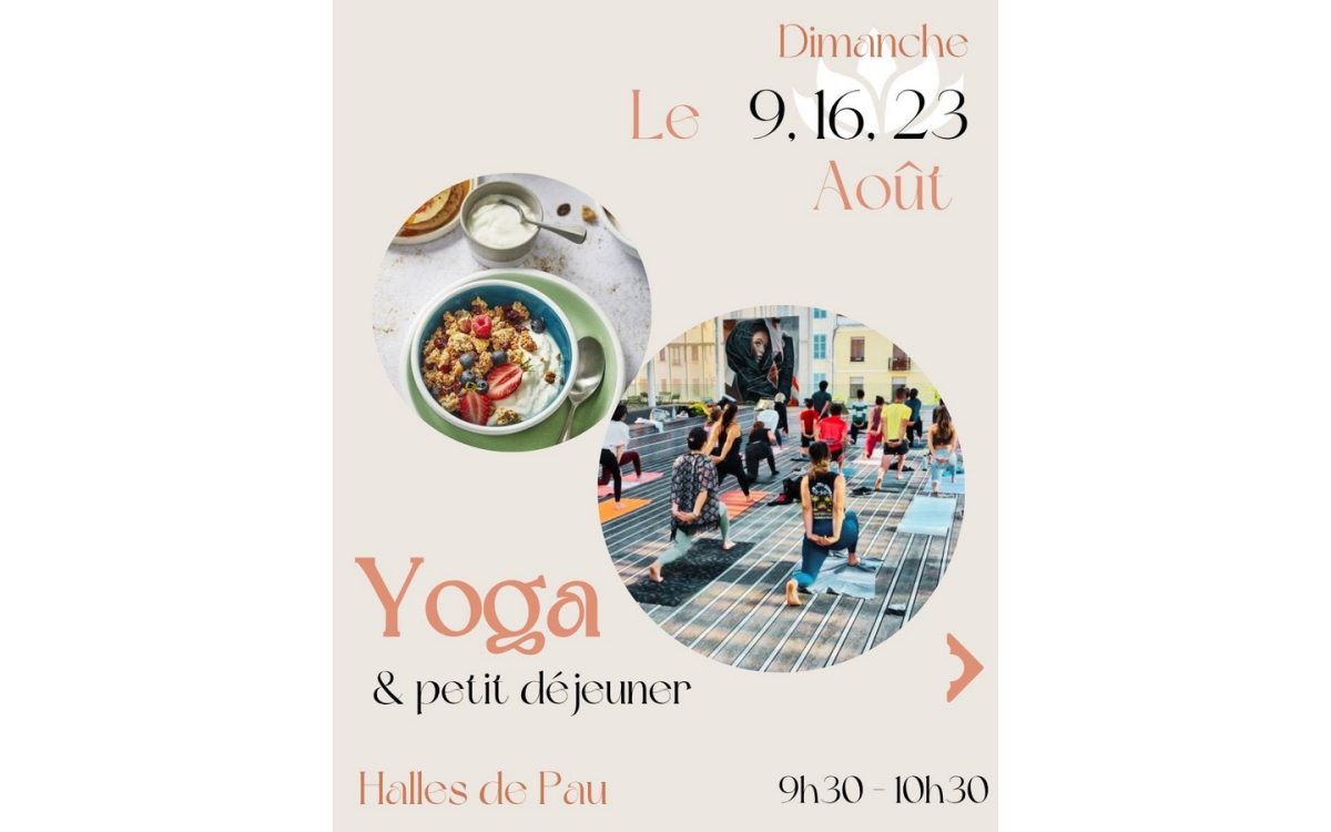 Halles de Pau - Yoga: les matinales bien-être