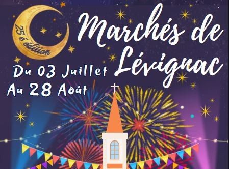 Marchés nocturnes de Lévignac de Guyenne