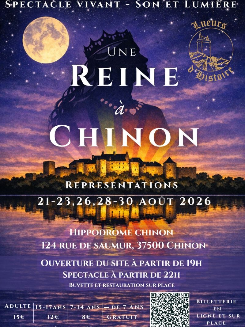 Spectacle vivant "Une reine à Chinon"