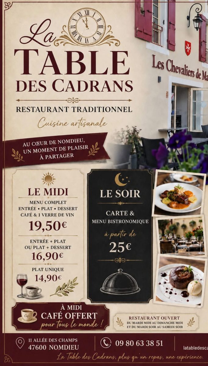 La Table des Cadrans