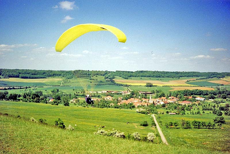Parapente depuis Charmoilles