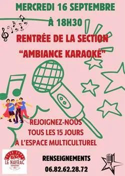 Ambiance Karaoké au Nayrac
