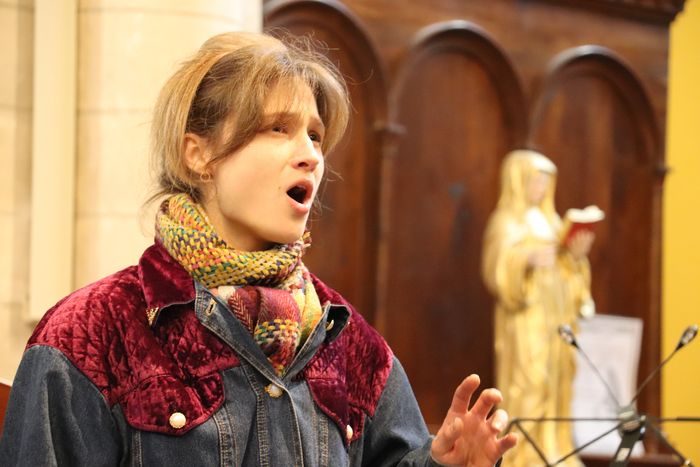 Concert de fin d'académie, à l'église St Jacques