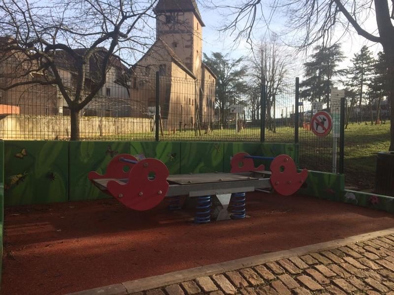Aire de jeux - Tracteur