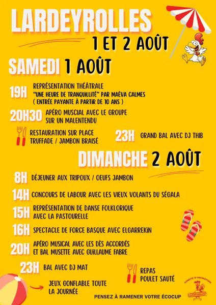 Fête à Lardeyrolles