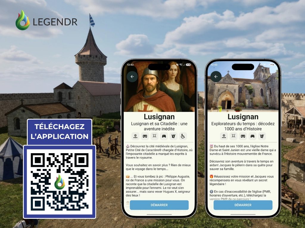 Parcours Legendr à Lusignan