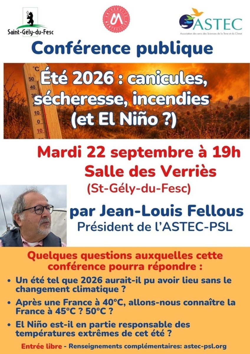 Canicules, sécheresse, incendies