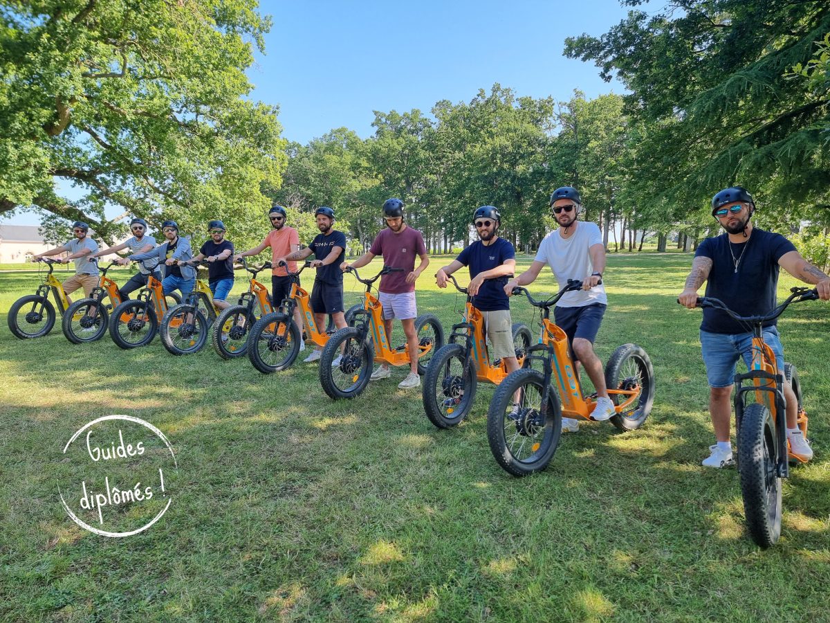 Ligaya aventures, balade en trottinette et gyropode électrique tout-terrain