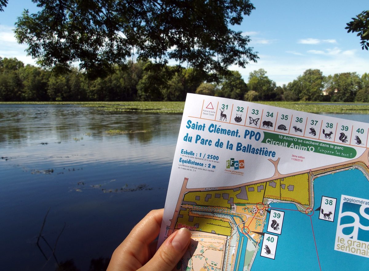 Parcours permanents d'orientation du Parc de la Ballastière