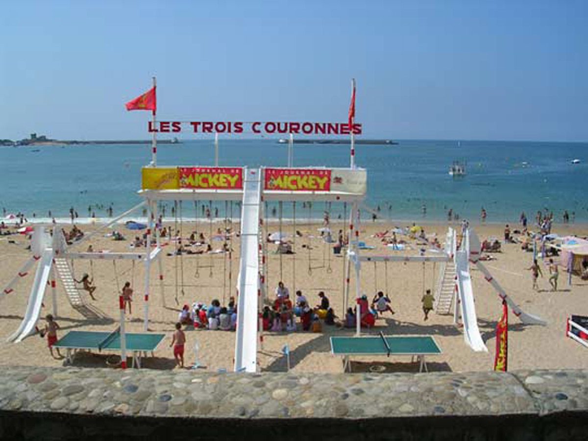 Club de plage Les Trois Couronnes Mickey