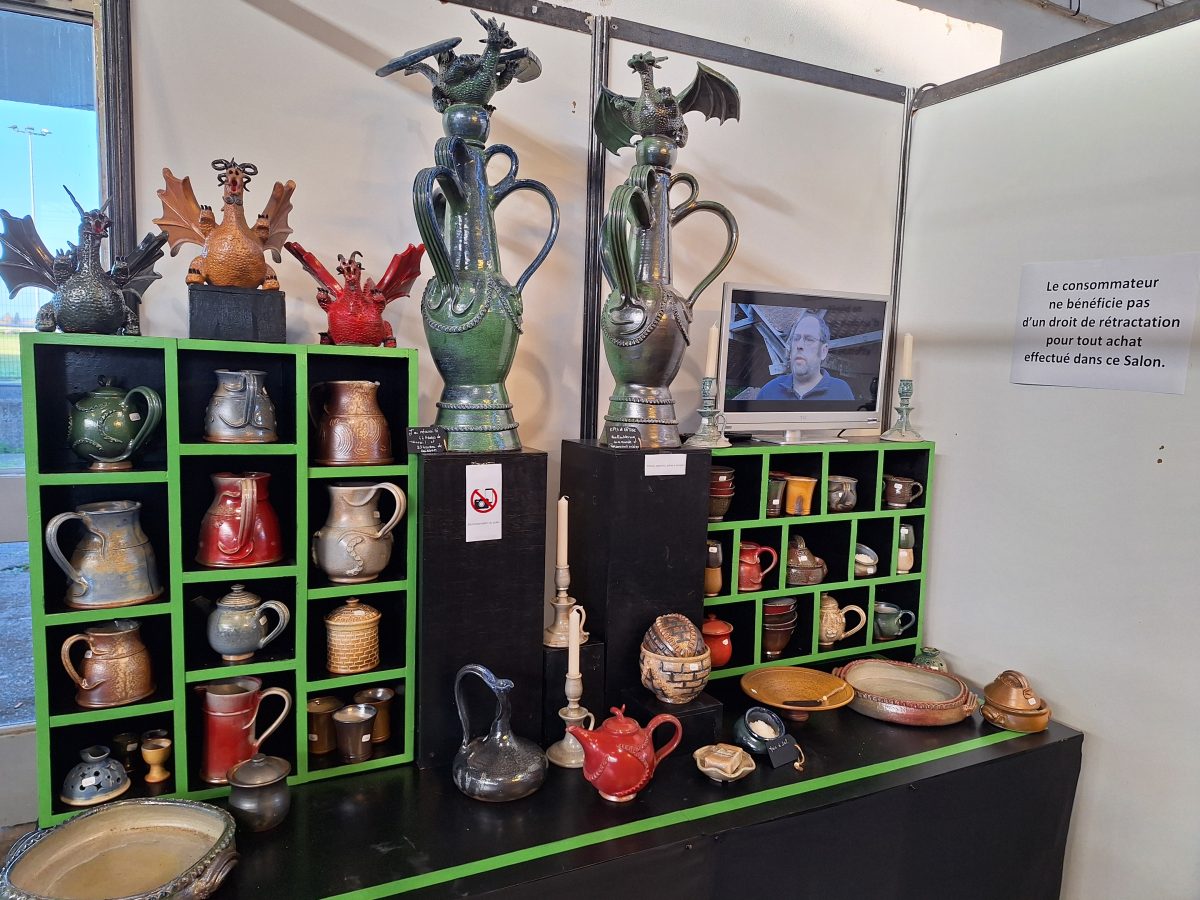 Les pots du lézard