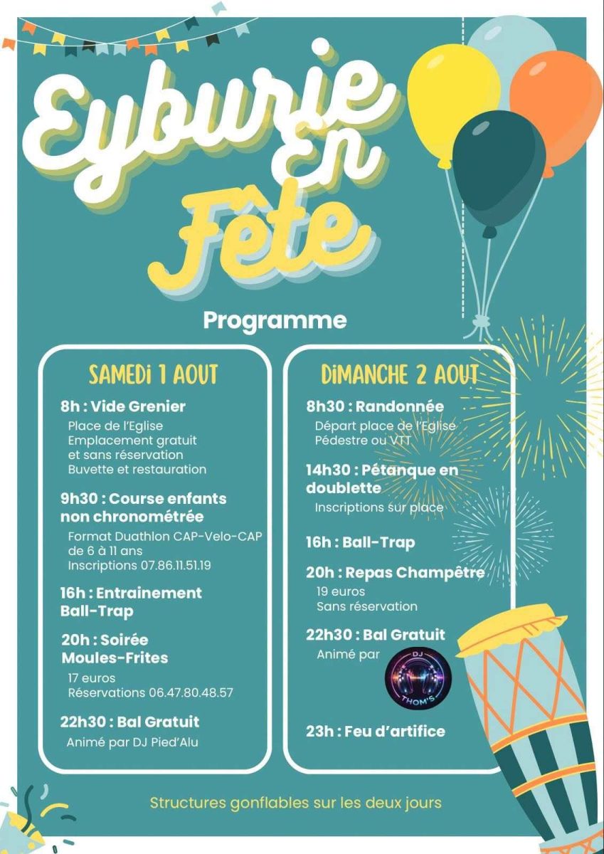 Fête annuelle à Eyburie