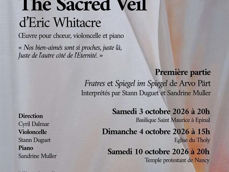 Concert - Eric Whitacre et Arvo Pärt