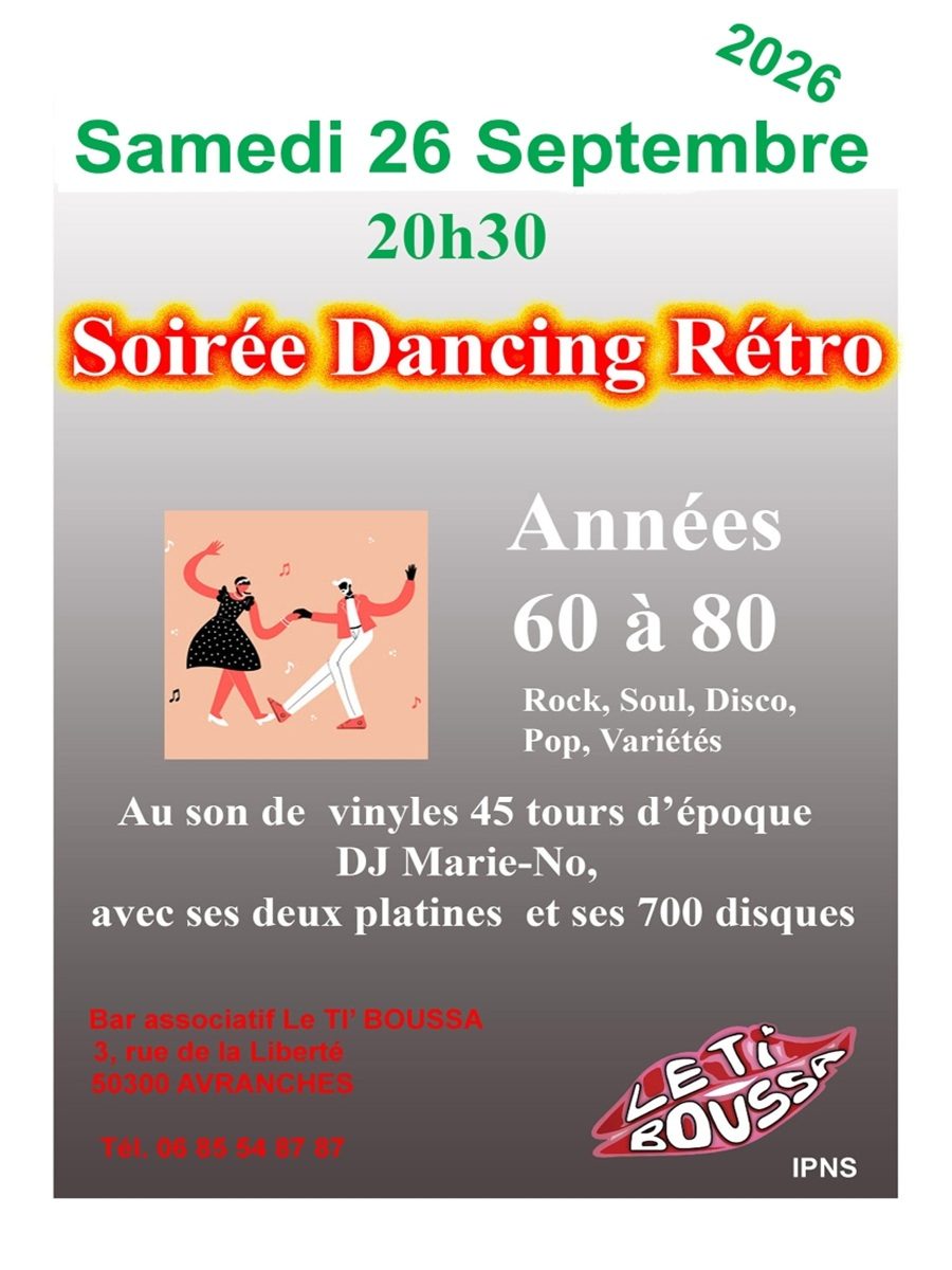 Soirée dancing rétro et repas à thème "châtaignes"