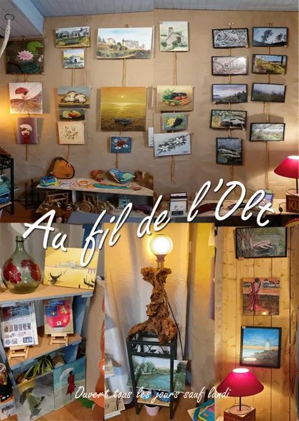 Au fil de l'Olt - Galerie artisans producteurs créateurs du village