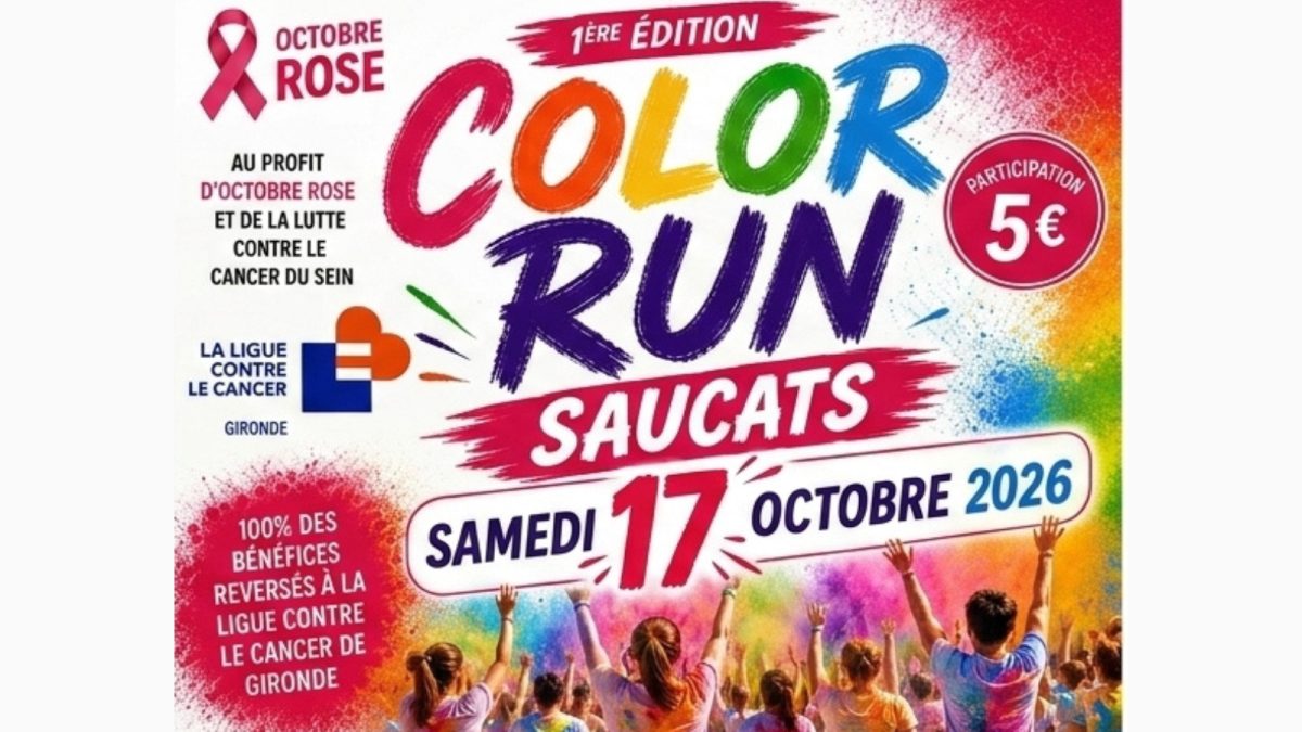 Color Run de Saucats ! La marche solidaire
