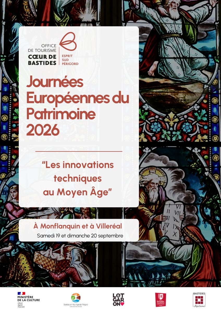 Journées Européennes du Patrimoine 2026 - Exposition "Les innovations techniques à l’époque des bastides"
