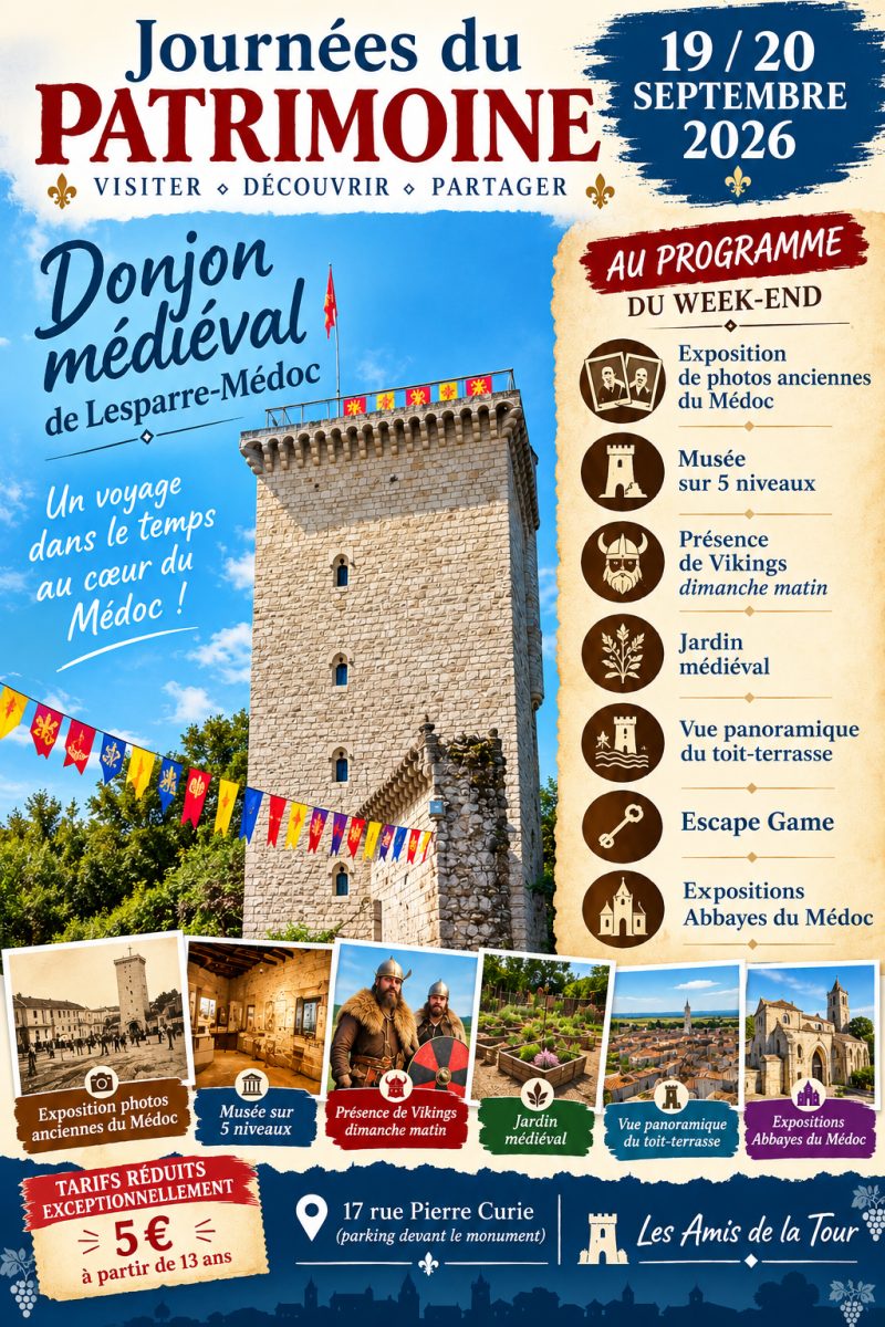 JEP 2026 à la Tour de l'Honneur