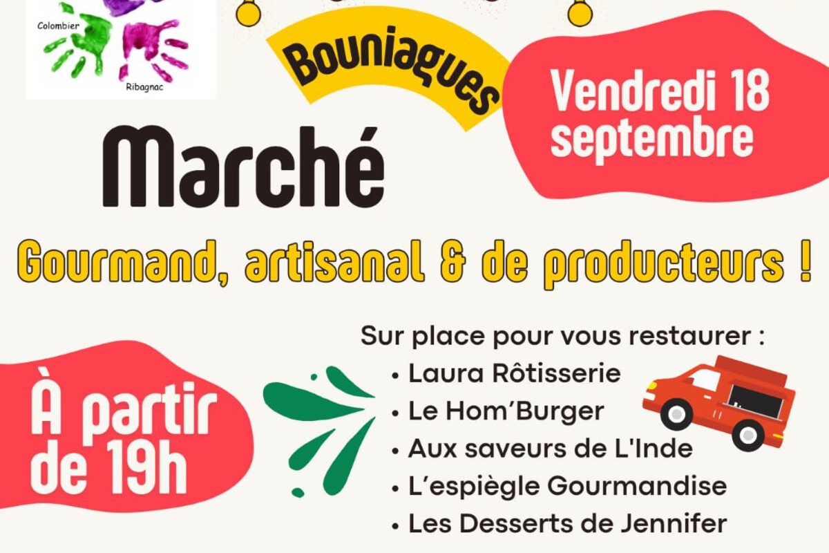 Marché Gourmand, Artisanal et de Producteurs