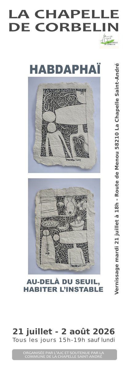 Exposition "Au-delà du seuil, habiter l'instable" Habdaphaï