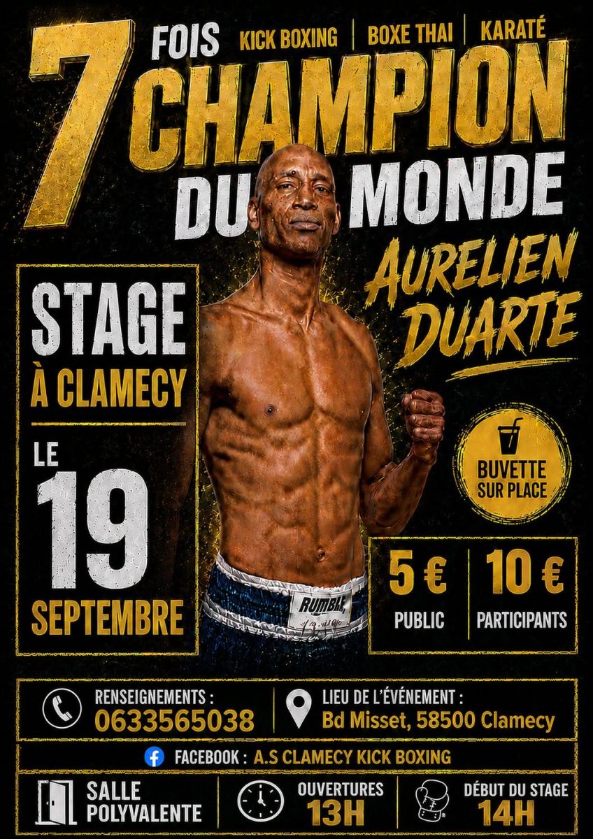 Stage de Kick Boxing avec Aurélien Duarte